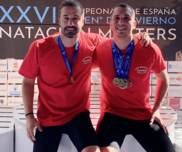 Juan Antonio Peña y Kevin Morales, medallistas teldenses en Pontevedra / TA